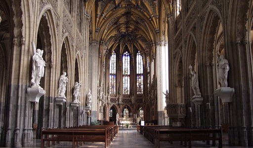 La cath&#233;drale Saint-Paul et l&#39;&#233;glise Saint-Jacques