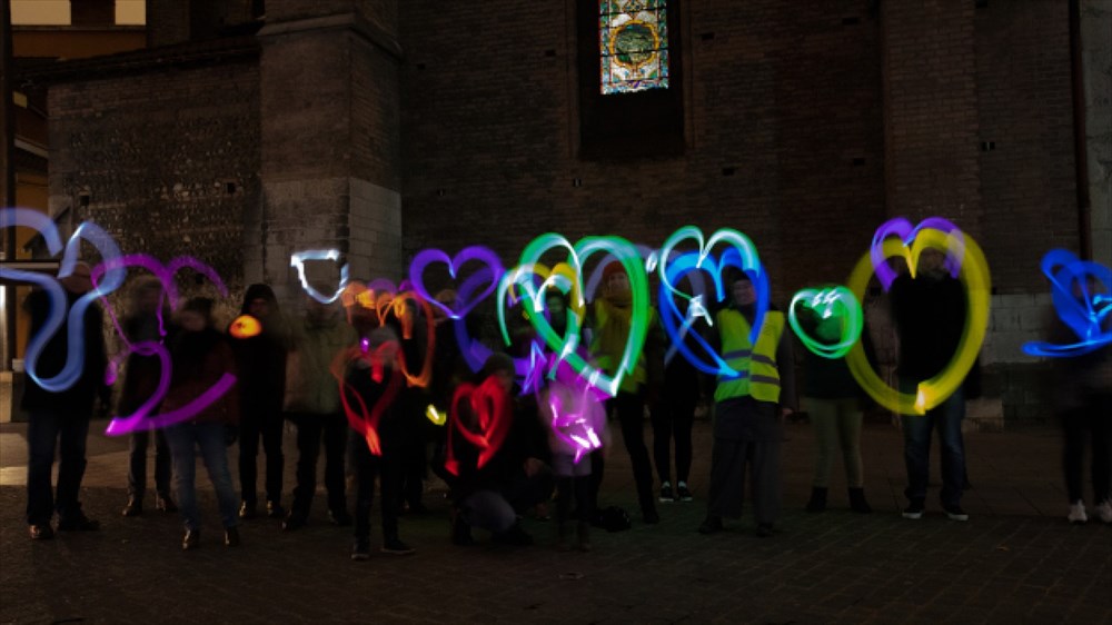 Photo de Lumières sur place de l'Yser