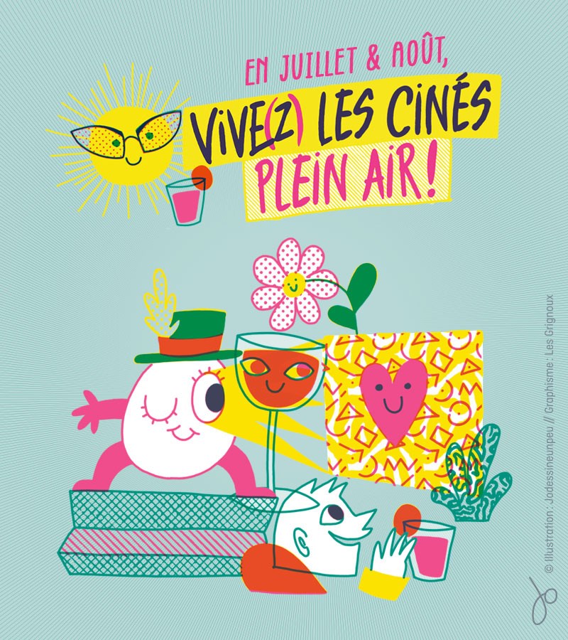 ciné plein air des grignoux
