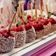 Pommes d'amour sur la foire de liège